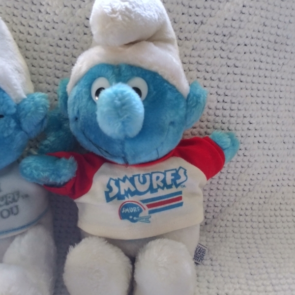 Vintage Smurf plush bundle by Peyo - Picture 6 of 9